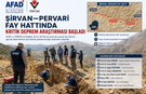 Şirvan–Pervari Fay Hattında Kritik Deprem Araştırması Başladı
