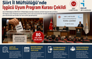 Siirt İl Müftülüğü’nde İUP Kurası Çekildi