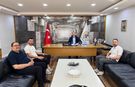 BAL Şampiyonu Siirt Gelecek 56 Spor’dan Fuat Özgür Çalapkulu’na Nezaket Ziyareti