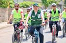 Vali Kızılkaya, Yeşilay Bisiklet Turu’nda Vatandaşlarla Birlikte Pedal Çevirdi