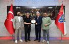 Erzurumlu İş İnsanlarından Siirt Emniyet Müdürü Özdemir’e Hayırlı Olsun Ziyareti