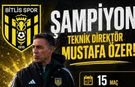 ŞAMPİYON HOCA: MUSTAFA ÖZER’DEN ÜST ÜSTE İKİ ŞAMPİYONLUK