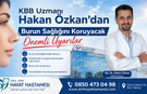 KBB Uzmanı Hakan Özkan’dan Burun Sağlığını Koruyacak Önemli Uyarılar