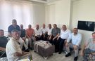 Solmaz, Erdem, Gümüş ve Beraberindeki Heyetten Ömer Özer’e Taziye Ziyareti