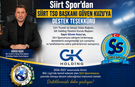 Siirt Spor’dan Siirt TSO Başkanı Güven Kuzu’ya Destek Teşekkürü