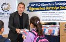 Siirt TSO Güven Kuzu Öncülüğünde Öğrencilere Kırtasiye Desteği