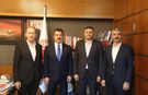 Siirt Heyetinden TBMM Adalet Komisyonu Başkanı Cüneyt Yüksel’e Ziyaret