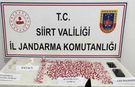 SİİRT’TE UYUŞTURUCU OPERASYONUNDA; 2 BİN 650 UYUŞTURUCU HAP ELE GEÇİRİLDİ