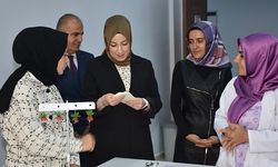 Vali Eşi Nurten Kızılkaya, Siirt Olgunlaşma Enstitüsü’nü Ziyaret Etti