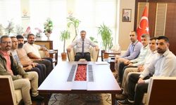 Siirt Üniversitesi Arama Kurtarma Takımı Rektör Şındak’ı Ziyaret Etti