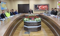 İl Güvenlik ve Asayiş Koordinasyon Toplantısı, Vali Kızılkaya Başkanlığında Yapıldı