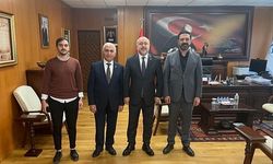 Gül ve Olgaç, Kentsel Dönüşüm Başkanı Hakkı Alp'ı Ziyaret Etti
