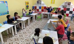 Müftü Pinal, 4-6 Yaş Kur'an Kurslarını Ziyaret Etti