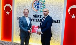 TUİK Bölge Müdürü Çil’den Siirt TSO’ya Ziyaret