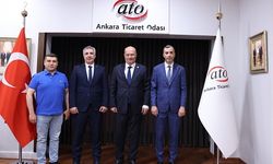 MHP Siirt İl Başkanı Tükenmez, ATO Başkanı Baran’ı Ziyaret Etti