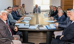 İl Özel İdaresi Yatırımları Değerlendirme Toplantısı Vali Kızılkaya Başkanlığında Yapıldı