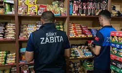 SİİRT’TE ZABITA EKİPLERİNDEN MARKET DENETİMİ