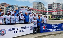 Siirt'te 1 Mayıs Emek ve Dayanışma Günü Kutlandı