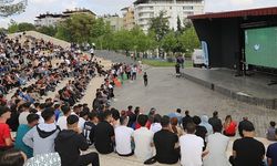 Siirtli Gençler Amedspor Maçını Dev Ekrandan İzledi