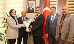 Sosyal Güvenlik Kurumu Heyetinden Rektör Şındak’a Nezaket Ziyareti