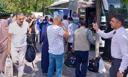 Siirt Hacıları Yurda Döndü
