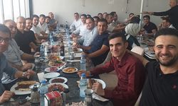 Siirt Cumhuriyet Başsavcılığı Emektar Katibi Mesut Çevik'e Veda Yemeği...