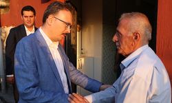 Vali Kızılkaya, Şehit Ailesini Ziyaret Etti