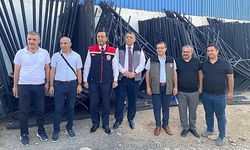 Siirt'te "Damla Sulama Sistemli Yüksek Telli Bağ Projesi" Kapsamında, 85 Üreticiye Malzeme Dağıtıldı