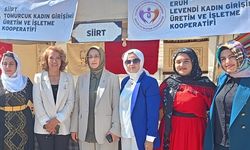SİİRT VE ERUH’LU KADIN GİRİŞİMCİLER KOOPERATİFLERİ KIRŞEHİR’DE STANT AÇTI