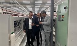 Vali Kızılkaya, Bitlis’te Kiler İplik Fabrikasında İncelemelerde Bulundu