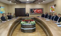 İl Güvenlik ve Asayiş Koordinasyon Toplantısı Vali  Dr.Kemal Kızılkaya Başkanlığında Yapıldı