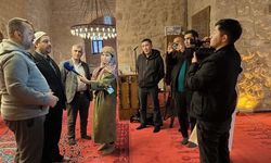 Siirt Tarihi Ulu Cami’nin Tarihi, Uluslararası Basın Mensuplarına Anlatıldı