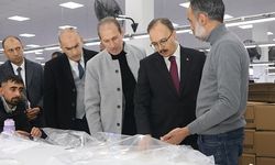 Vali Dr. Kemal Kızılkaya Siirt OSB’de İncelemelerde Bulundu