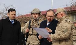 VALİ KIZILKAYA, PERVARİ/İĞNELİ JANDARMA KARAKOL KOMUTANLIĞINI  ZİYARET ETTİ