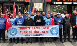 Türkiye Kamu-Sen Siirt Şube Başkanı Cengiz Özbilici’den Maaş Zammına Tepki