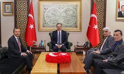 Vali Dr. Kemal Kızılkaya, Yeni Görevlerine Atanan Orman Bölge Müdürlerini Kabul Etti