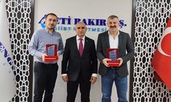 SGK İl Müdürü Abdulcelil İlbaş’tan ETİ BAKIR A.Ş.’ye Teşekkür Plaketi
