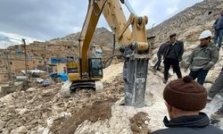 Bağgöze Köyü’nde 30 Yıl Sonra İlk Kez Mahalle Yolu Yapılıyor