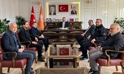 Siirt TSO Başkanı Güven Kuzu’dan AK Parti İl Başkanı Av.Bahri Caner Özturan’a Ziyaret
