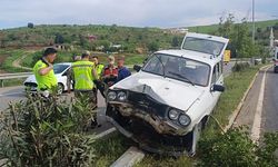 Siirt’te Kaza: Araç Orta Refüje Çarptı, 1 Kişi Yaralandı