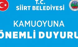 Siirt Belediyesi’nden Su Kesintisi Uyarısı: Ekipler Sahada Yoğun Mesai Yapıyor