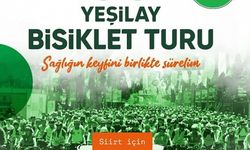 12. Geleneksel 81 İlde Yeşilay Bisiklet Turu Siirt’te Düzenleniyor