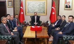 Vali Dr. Kemal Kızılkaya, TİHEK Heyetini Kabul Etti