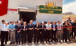 Hacı Ahmet Akkoyun Camii Dualarla Açıldı