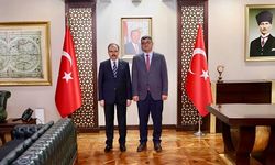 Vali Kızılkaya, Yeni Sağlık Müdürünü Makamında Kabul Etti