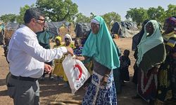 Türk Kızılay Yönetim Kurulu Üyesi Hemşehrimiz Yener Tanık, Burkina Faso’da Kurban Eti Dağıttı