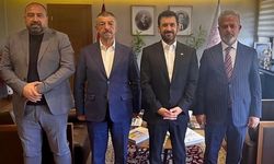 Aydın ve Cellek’ten Bakan Yardımcısı Batuhan Mumcu’ya Ziyaret
