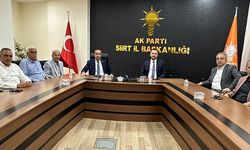AK Parti MKYK Üyesi Mustafa Özkan Siirt’te İstişare Toplantısı Gerçekleştirdi