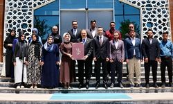 Vali Kızılkaya, TÜGVA Siirt İl Temsilciliğini Kabul Etti