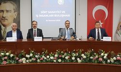 Sanayi ve Teknoloji Bakanı Kacır, Siirt’te İş Dünyası Temsilcileriyle Buluştu